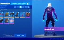 CONTA FORTNITE SEASON 4 COM GALAXY