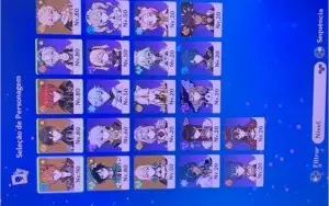 Genshin Impact Conta Childe, Diluc, Zhongli, Venti, Jean.