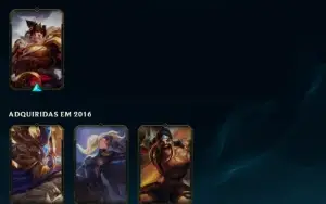 [SMURF&SKIN] Conta League of Legends 13 skins - Level 31