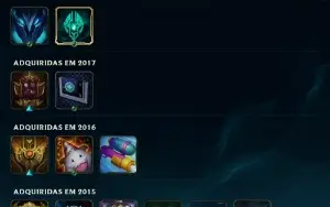 [SMURF&SKIN] Conta League of Legends 13 skins - Level 31