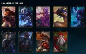 [SMURF&SKIN] Conta League of Legends 13 skins - Level 31