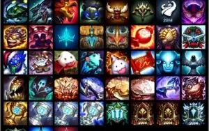 Conta platina, todos champ, 59 skins incluindo janna camp