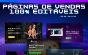 Seu Site Irresistível:Páginas de Venda CANVA + Bônus