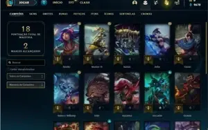 Conta ouro 4 com 25 Champs e 2 Skins