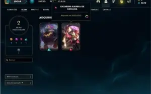 Conta ouro 4 com 25 Champs e 2 Skins
