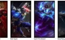 CONTA LEAGUE OF LEGENDS BR- 4 SKINS - 24 CHAMP - UNRANKED