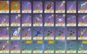 GENSHIN IMPACT AR50 RAIDEN SHOGUN, KAMISATO AYATO, ETC...