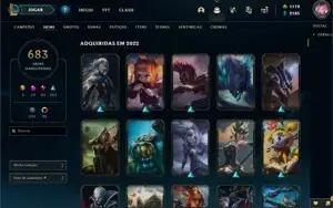 CONTA DE VALORANT/LOL (MESMA RIOT GAMES)
