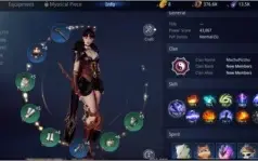 VENDO CONTA MAGO LVL 47 COM VALE LIBERADOS 43K DE PODER