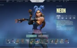 Conta Valorant com mais de R$ 1000 em skins