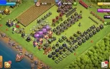 Conta full clash of clans