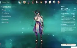 Genshin Impact AR 55 - Xiao, Zhongli, Qiqi, Razor