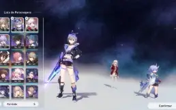 Conta Top Honkai Star Rail Silver Wolf E1, Bailu E1 E Clara