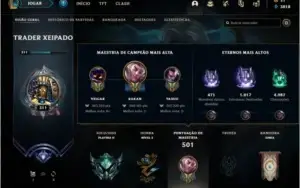 ACC LOL/ PLAT 2/ 205 SKINS(9 MÍTICAS)/10 GEMAS/ALL CHAMPS