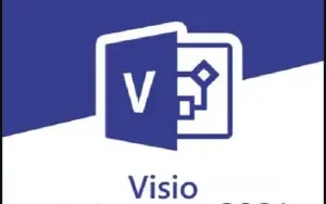 Chave Global Microsoft Visio Professional 2021 Original