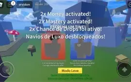 Conta de roblox, Focada em blox fruit.