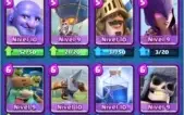 Conta clash royale nível 12 com todas cartas