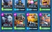 Conta clash royale nível 12 com todas cartas