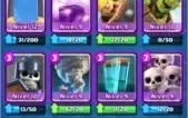Conta clash royale nível 12 com todas cartas