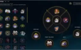 CONTA PLATINA 1 DIAMANTE 4 SEASONS - 166 SKINS - BARATO