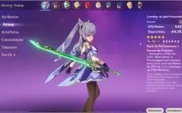 AR 51 Diluc+Keqing+Albedo+Mona