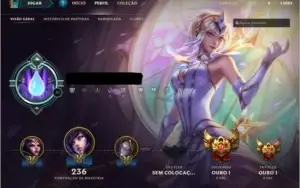 Conta League Of Legends Gold 1