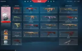 Conta Valorant LVL 53, facas, passes e skins