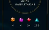 Conta League of Legends lvl 400 - Gold V - Todos Campeões