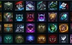 Conta League of Legends gold III (120 skins, 118 ícones)