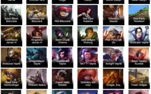 Conta League of Legends gold III (120 skins, 118 ícones)