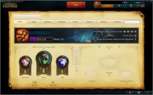 Conta lol lvl 16 +2 Campeões + 4600 Ip +1 Skin