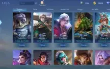 MOBILE LEGENDS: CONTA 3 ANOS DE JOGO 118 SKINS
