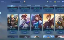 MOBILE LEGENDS: CONTA 3 ANOS DE JOGO 118 SKINS