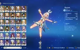Mualani + 4 Arcontes - AR 57/16 Personagens T5 + 6 Armas T5