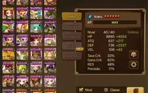 Conta Summoners War NAT 5 LD Qitian Dasheng (macaco de luz)