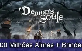Demons Souls Remake Ps5 - 300 milhões de Almas+ Brindes