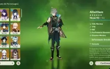 Conta de genshin impact ar 60 end game