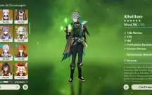 Conta de genshin impact ar 60 end game