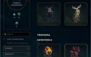 Conta League of Legends 969 Skins