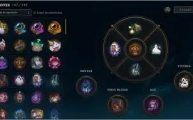 Conta League of Legends 969 Skins