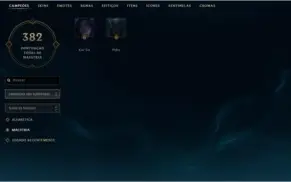 CONTA LOL ATUAL PLAT 5 BORDA DE DIAMANTE +100 SKINS