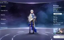 Conta Honkai star rail lvl 51