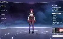 Conta Honkai star rail lvl 51