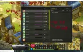 contas de farm dofus 6 cras, 1 enu, 1 sram