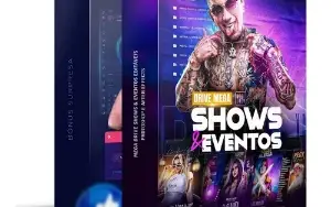 Pack Premium Artes Flyers para Eventos PSD HD Luxo 32GB