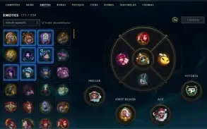 Conta LEAGUE OF LEGENDS - PLATINA 4