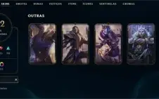 Conta LEAGUE OF LEGENDS - PLATINA 4