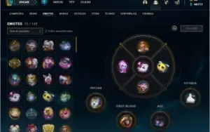 CONTA LOL MESTRE 185 SKINS