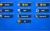 Conta c/todos brawl's nivel max com muitas skins exclusivas