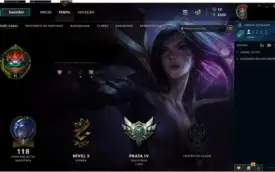 Conta LVL  41 Prata IV com 15 skins